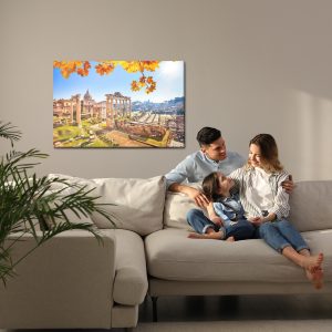 Peinture sur toile Forum Romain À Rome – Image 7