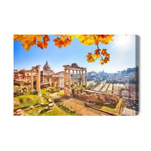 Peinture sur toile Forum Romain À Rome – Image 2