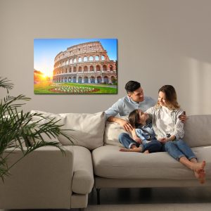 Peinture sur toile Le Colisée Au Lever Du Soleil 3D – Image 7