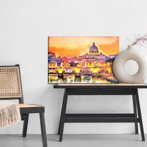 Peinture sur toile Saint Pierre Au Vatican Peint – Image 6