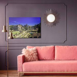 Peinture sur toile Vue Du Forum Romain – Image 4