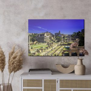 Peinture sur toile Vue Du Forum Romain – Image 3