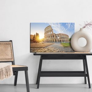 Peinture sur toile Vue Du Colisée Le Matin – Image 6