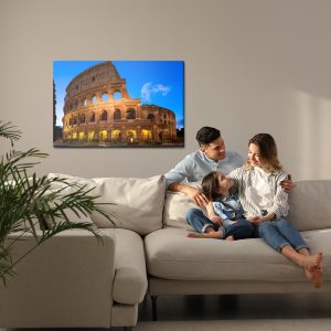 Peinture sur toile Vue Du Colisée Le Soir – Image 7