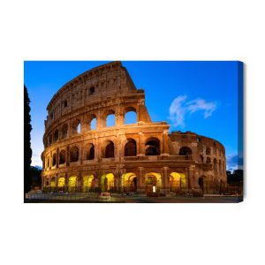 Peinture sur toile Vue Du Colisée Le Soir – Image 2