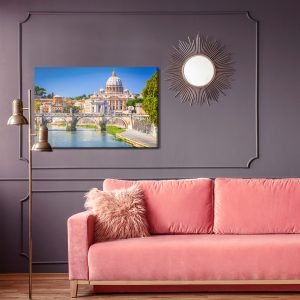 Peinture sur toile Saint Ange À Rome – Image 4