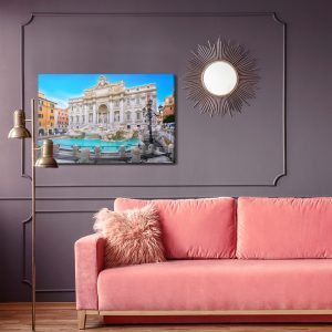 Peinture sur toile Fontaine De Trevi À Rome – Image 4