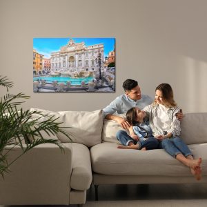 Peinture sur toile Fontaine De Trevi À Rome – Image 7