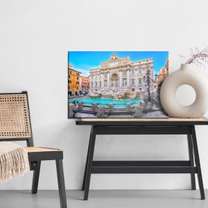 Peinture sur toile Fontaine De Trevi À Rome – Image 6