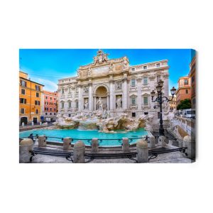 Peinture sur toile Fontaine De Trevi À Rome – Image 2