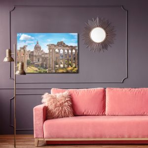 Peinture sur toile Forum Romain 3D – Image 4