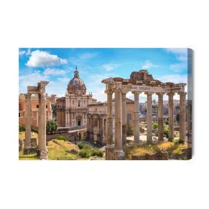 Peinture sur toile Forum Romain 3D – Image 2