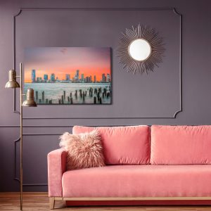 Peinture sur toile Rivière Hudson, États-Unis – Image 4