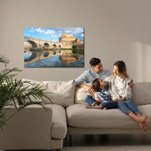 Peinture sur toile Château De Saint-Ange À Rome 3D – Image 7