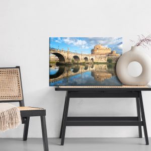 Peinture sur toile Château De Saint-Ange À Rome 3D – Image 6
