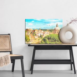 Peinture sur toile Panorama De Rome Comme Peint – Image 6