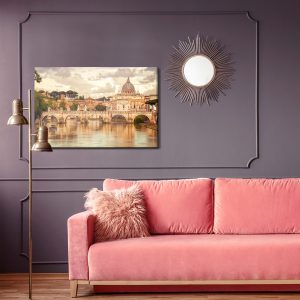 Peinture sur toile Panorama Du Vatican – Image 4