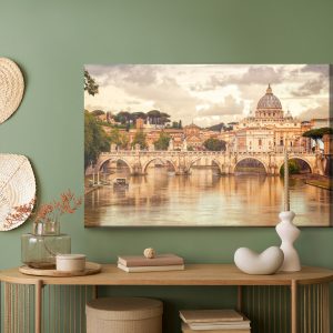 Peinture sur toile Panorama Du Vatican – Image 5