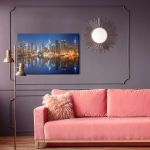 Peinture sur toile Manhattan La Nuit – Image 4