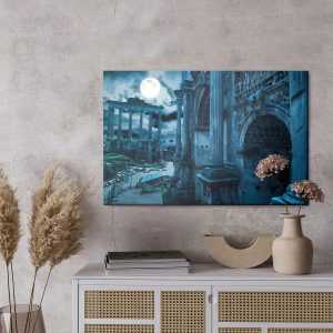Peinture sur toile Forum Romain De Nuit – Image 3