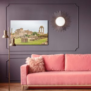 Peinture sur toile Vue 3D Du Forum Romain – Image 4