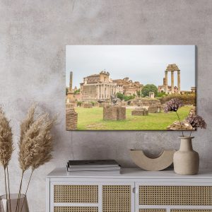 Peinture sur toile Vue 3D Du Forum Romain – Image 3