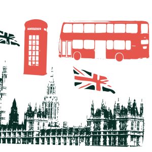 Peinture sur toile Attractions Touristiques À Londres – Image 1