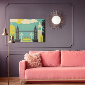 Peinture sur toile Symboles De Londres – Image 4