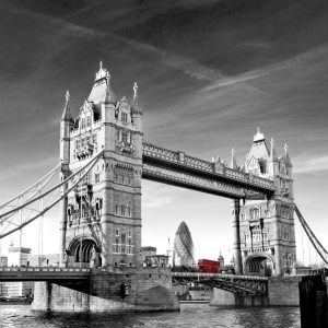 Peinture sur toile Vue Sur Le Tower Bridge – Image 1