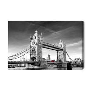 Peinture sur toile Vue Sur Le Tower Bridge – Image 2