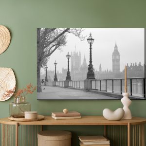 Peinture sur toile Vue Sur Big Ben Et Le Palais De Westminster – Image 5