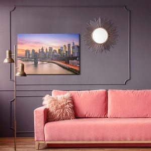 Peinture sur toile Panorama De La Ville De New York – Image 4