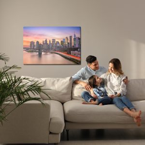 Peinture sur toile Panorama De La Ville De New York – Image 7