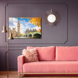 Peinture sur toile Vue De Big Ben À Londres – Image 4