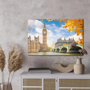 Peinture sur toile Vue De Big Ben À Londres – Image 3