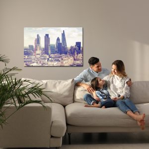 Peinture sur toile Vue D'un Quartier Moderne De Londres – Image 7