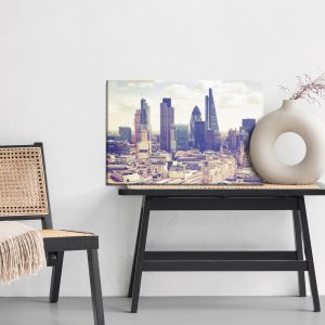 Peinture sur toile Vue D'un Quartier Moderne De Londres – Image 6