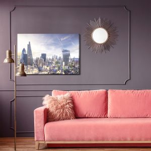 Peinture sur toile Un Quartier Moderne De Londres – Image 4