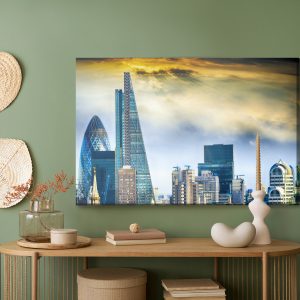 Peinture sur toile Gratte-Ciel De Londres 3D – Image 5