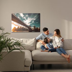 Peinture sur toile Coucher De Soleil À New York – Image 7