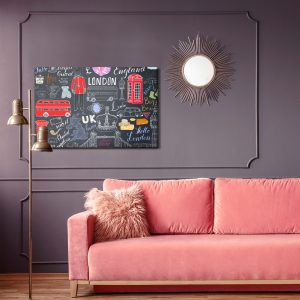 Peinture sur toile Symboles Populaires De Londres – Image 4