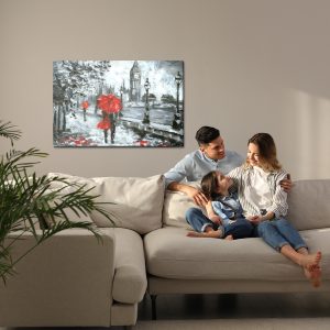 Peinture sur toile Amants À Londres – Image 7