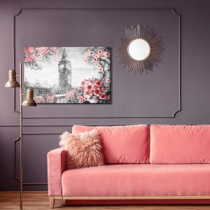 Peinture sur toile Vue Du Balcon Sur Big Ben – Image 4