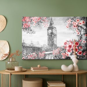 Peinture sur toile Vue Du Balcon Sur Big Ben – Image 5