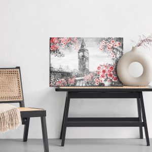 Peinture sur toile Vue Du Balcon Sur Big Ben – Image 6