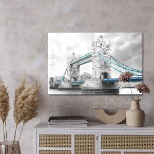 Peinture sur toile Croquis Du Tower Bridge – Image 3