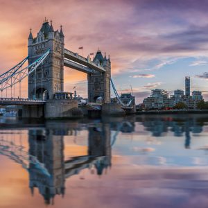Peinture sur toile Panorama 3D De Londres – Image 1