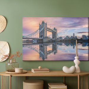 Peinture sur toile Panorama 3D De Londres – Image 5