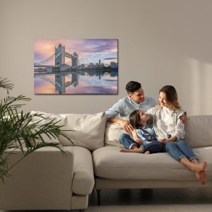 Peinture sur toile Panorama 3D De Londres – Image 7