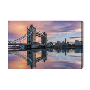 Peinture sur toile Panorama 3D De Londres – Image 2